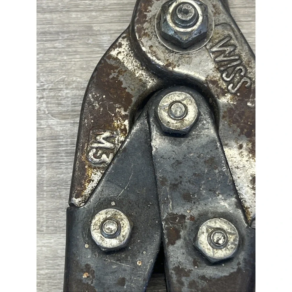 Vintage Wiss M3 Tin Snips Straight Cut Aviation 10